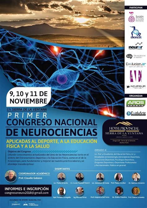 INSCRICIONES PARA EL CONGRESO NACIONAL DE NEUROCIENCIA LA MUSICA DEL