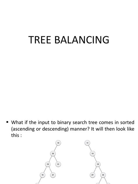 Tree Balancing | PDF | Algorithms And Data Structures | Computer Data