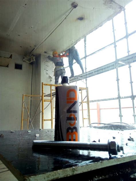 B-BOND EPOXY at Donmuang Airport น้ำยาเสียบเหล็ก เสียบสตัด ชนิดเพียวอะ