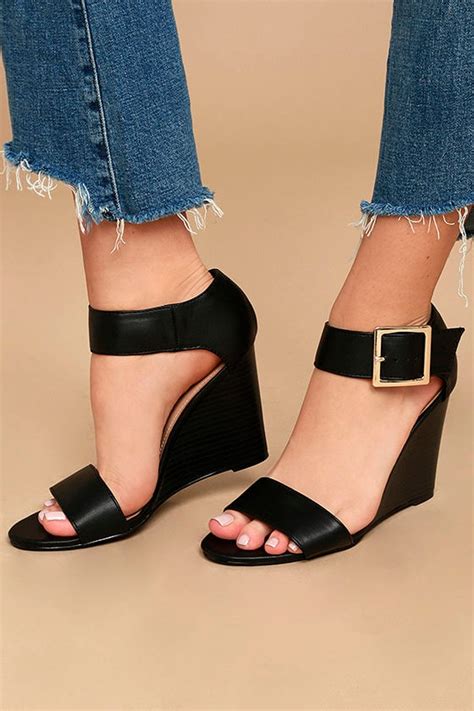 Buy Closed Toe Wedges With Ankle Strap Cheap Online