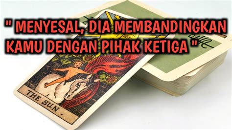 MAMPUS DAN MENYESAL DIA MEMBANDINGKAN KAMU DENGAN PIHAK KETIGA