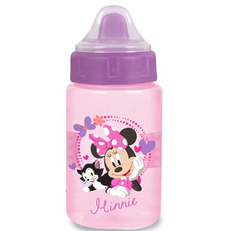 Copo Infantil Disney 340ml Tampa Válvula Redutora de Pingos