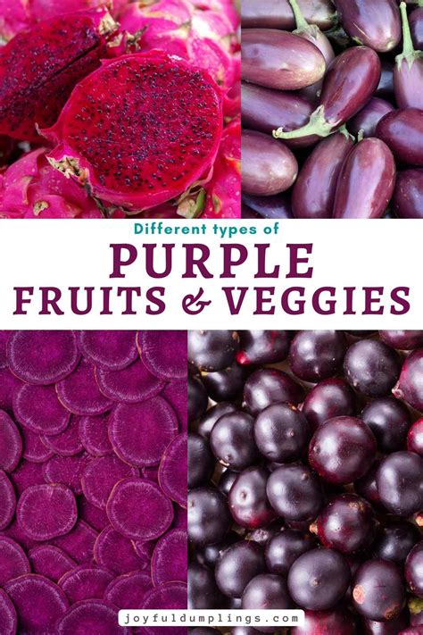 Top 17 Purple Fruits and Vegetables That You Can't Miss Out! » Joyful ...