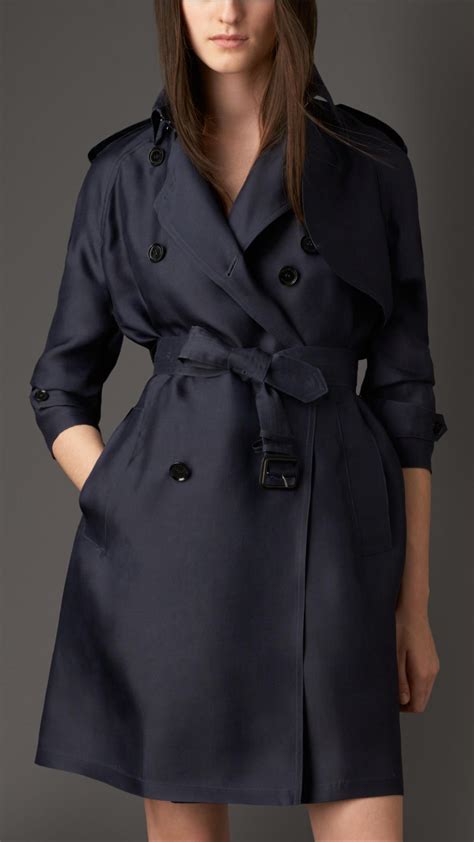 Womens Trench Coats Heritage Trench Coats Burberry® Official Trench Coats Women Blue