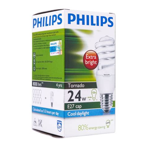 Philips Tornado Energy Saver Bulb 24w E27 Cool Daylight