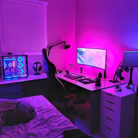 Aesthetic Gaming Room Setup