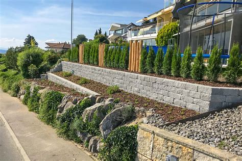 St Tzmauer Und Sichtschutz In Eich Garten La Verde Ag Gunzwil