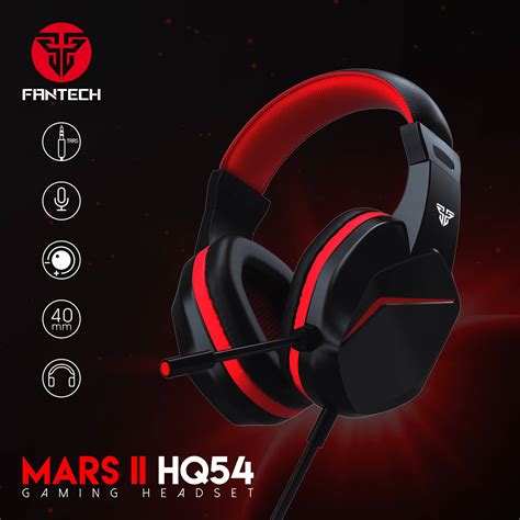 Fantech Mars Ii Hq Wired Gaming Headset For Pc Laptop