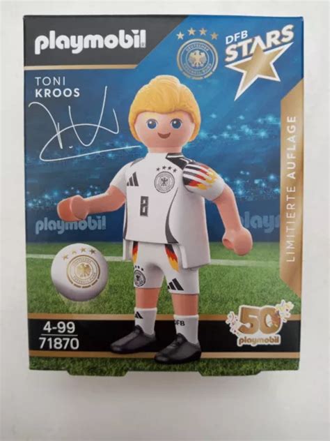 PLAYMOBIL DFB STARS EM 2024 Toni Kroos 71870 Limitierte Auflage Neu Ovp