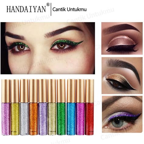 Jual HANDAIYAN Glitter Liquid Eyeliner Long Lasting Waterproof