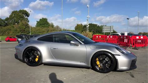 2022 Porsche 911 Gt3 992 In Gt Silver Metallic Youtube