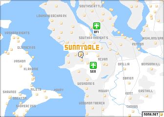 Sunnydale (United States - USA) map - nona.net