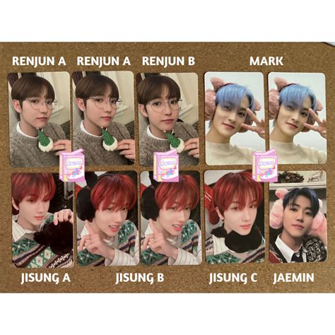 Jual Ready Nct Dream Pink Christmas Merchandise Official Photocard Pc