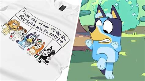 Backlash after Bluey cartoon image is used to sell anti-Israel merchandise - Rebel News