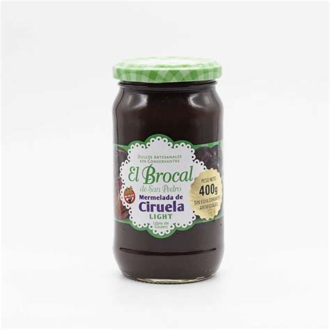 Mermelada De Ciruela Light X Gr El Brocal Distribuidora Liliana