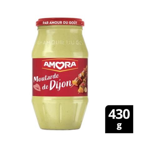 Amora Moutarde Fine Et Forte Flacon De 185g 265g 460g Ou 430g