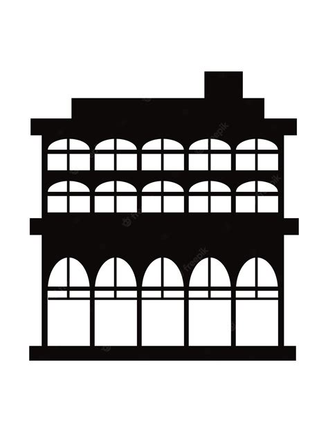 Single Building Silhouette