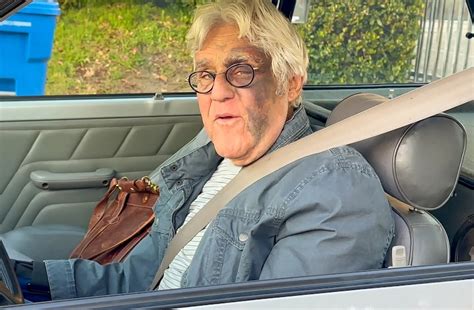 Jay Leno Shows His Badly Bruised Face After Nasty Fall Down 60 Foot Hill