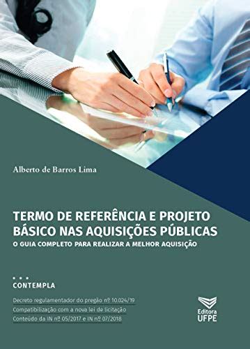 Pdf Termo De Refer Ncia E Projeto B Sico Nas Aquisi Es Publicas O