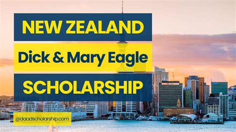 Dick And Mary Earle Scholarships 2024 At Universities Of New Zealand