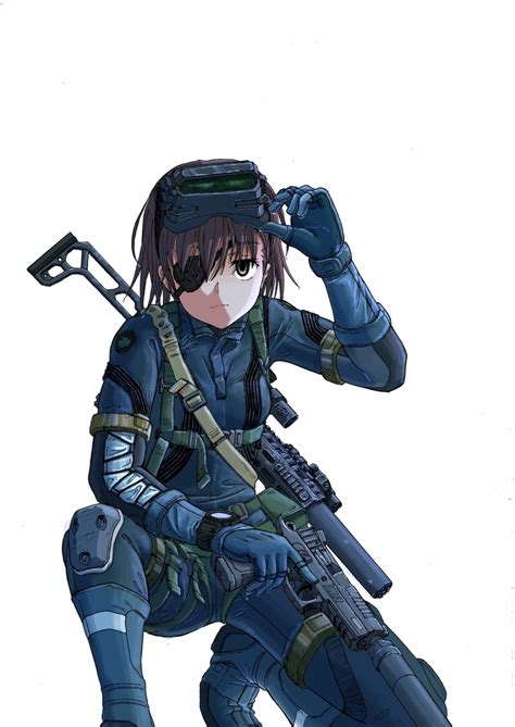 Misaka Imouto Misaka Imouto Toaru Metal Gear Solid Big Boss