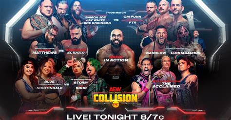 AEW Collision Preview CM Punk Returns In Huge WWE Betrayal