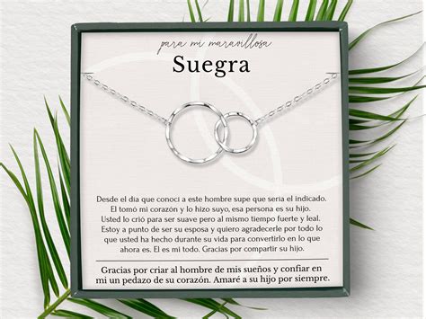 Suegra Wedding Gift From Bride Collar De Suegra Regalo De Boda De La