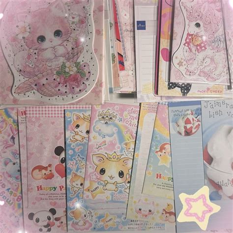 Kawaii Letter Set Pack - Etsy