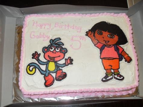 Dora And Boots - CakeCentral.com