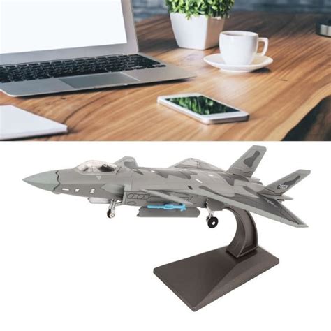 Yosoo Mod Le D Avion De Chasse En Alliage D Aluminium Cadeau