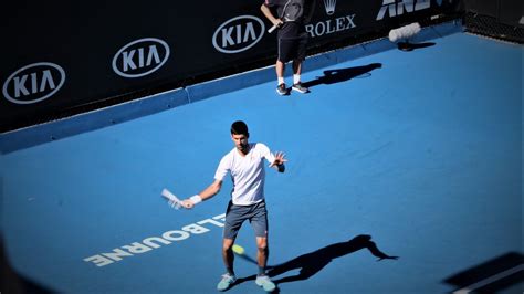 Novak Djokovic Absent L Open D Australie