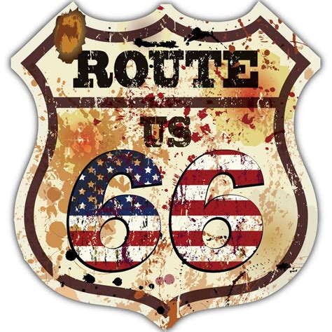 Route 66 Wall Mural Etsy