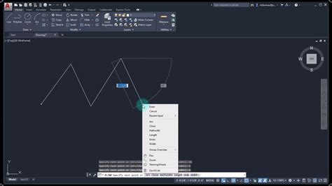 How To Create Polyline Draw Polyline In Autocad D Autocad D