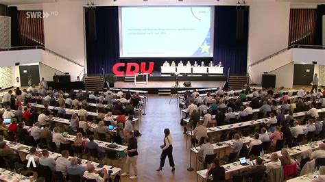 Cdu Rlp Schw Rt Sich Auf Kommende Wahlen Ein Swr Aktuell