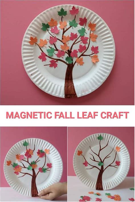 Magnetic Fall Leaf Craft The Joy Of Sharing