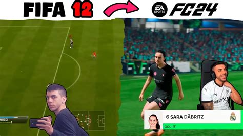 EL PRIMER GOL DE DjMaRiiO DESDE FIFA 12 HASTA FC 24 ACTUALIZADO YouTube