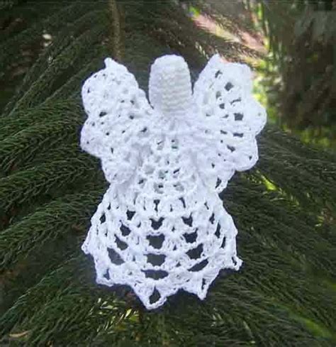 Crochet Angel Christmas Ornament ~ Free Crochet Patterns