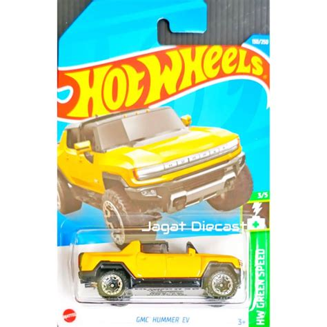 Jual Hot Wheels GMC Hummer EV HW Green Speed Mainan Mobilan Jip Jeep