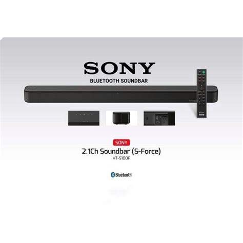 Sony Ht S100f 2ch Sound Bar With Bluetooth Price In Bangladesh Shopz Bd