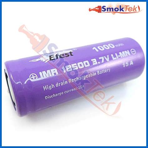 Efest Purple Imr Mah V A High Drain Battery Flat Top