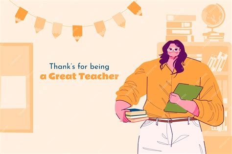 Premium Vector | Flat national teacher appreciation day background