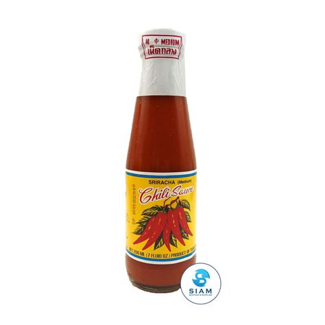 Sriracha Chili Sauce Medium Hot Shark 7 Oz Net Wt 14 6 Oz ซอสพริก