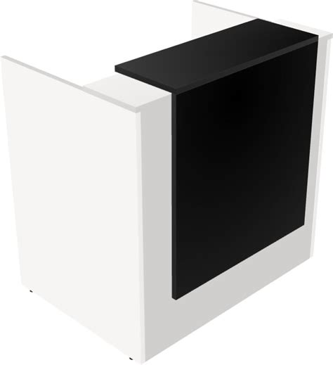 L Shape Reception Desk Officestock