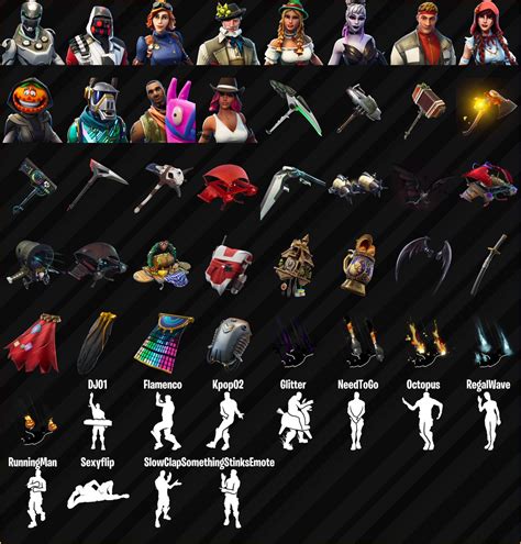 Fortnite Skins Ont D J T Datamin S Dans La Mise Jour