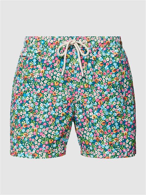 Mc Saint Barth Badehose Mit Allover Print Modell Fantasy