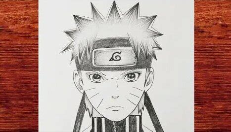 Naruto Drawing Karakalem Naruto Çizimi Adım Adım