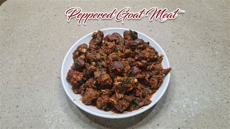 How To Prepare The Best Asun Peppered Goat Meat Youtube