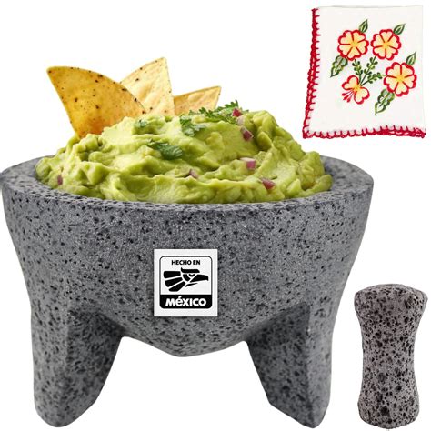 The Original Molcajete Mexicano Volcanic Rock Handmade Of Authentic