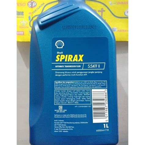 Jual Oli Shell Spirax Atf X Oli Shell Transmisi Matic Oli Matic S