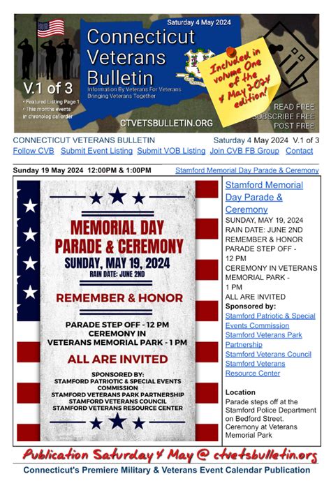 Stamford Memorial Day Parade Dates Dode Nadean